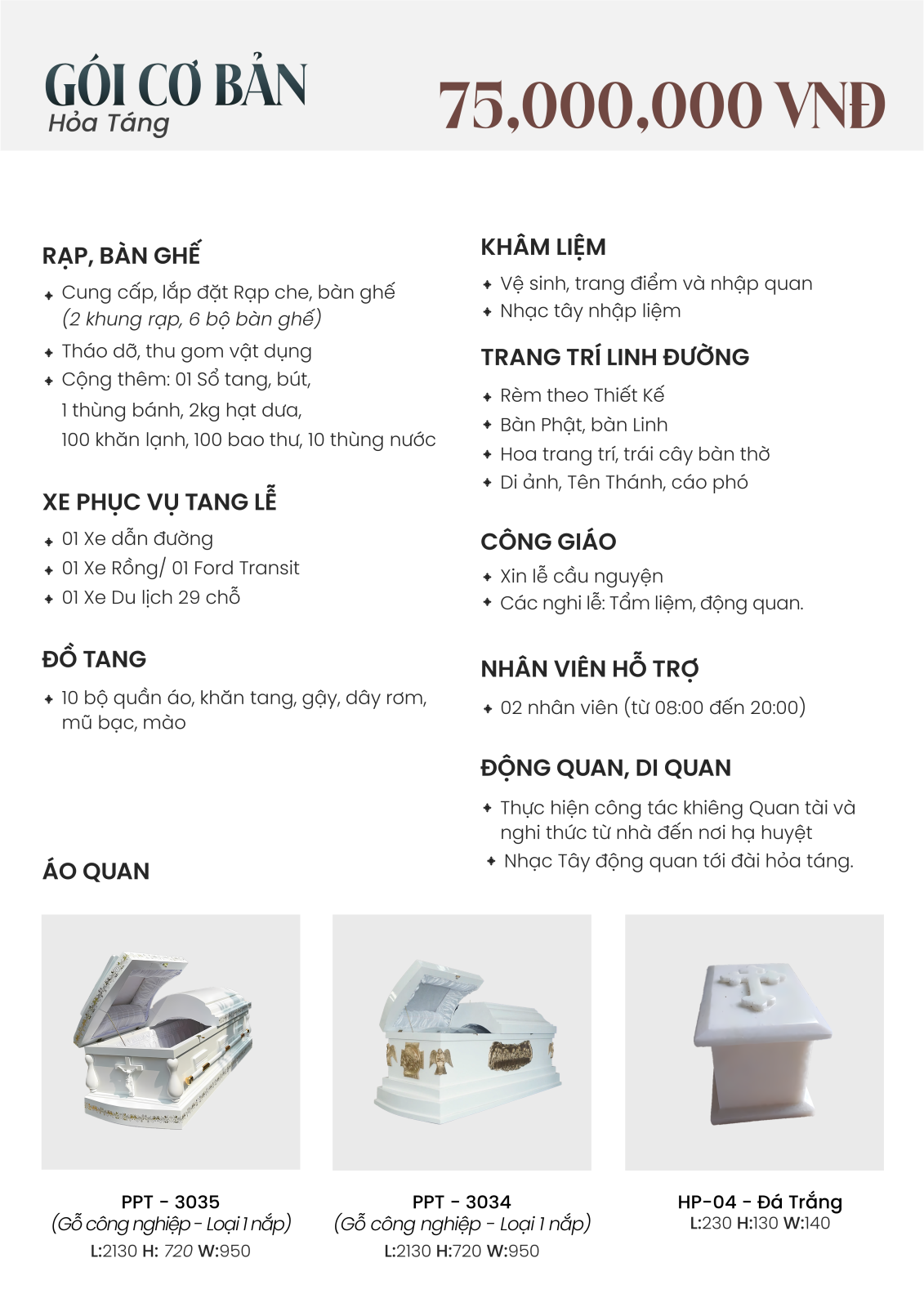 HT - CÔNG GIÁO - GÓI CƠ BẢN